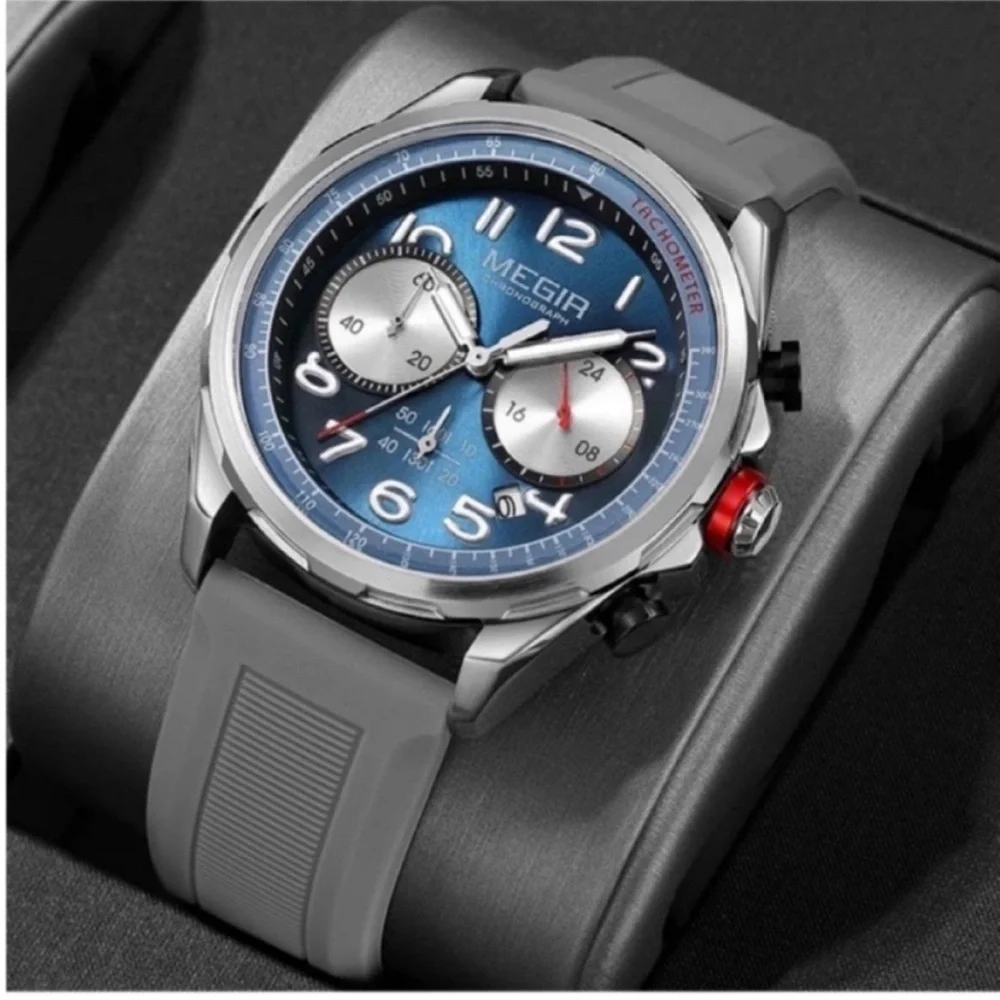 🔥🆕beautiful luxury watch/ grey - Picture 1 of 13